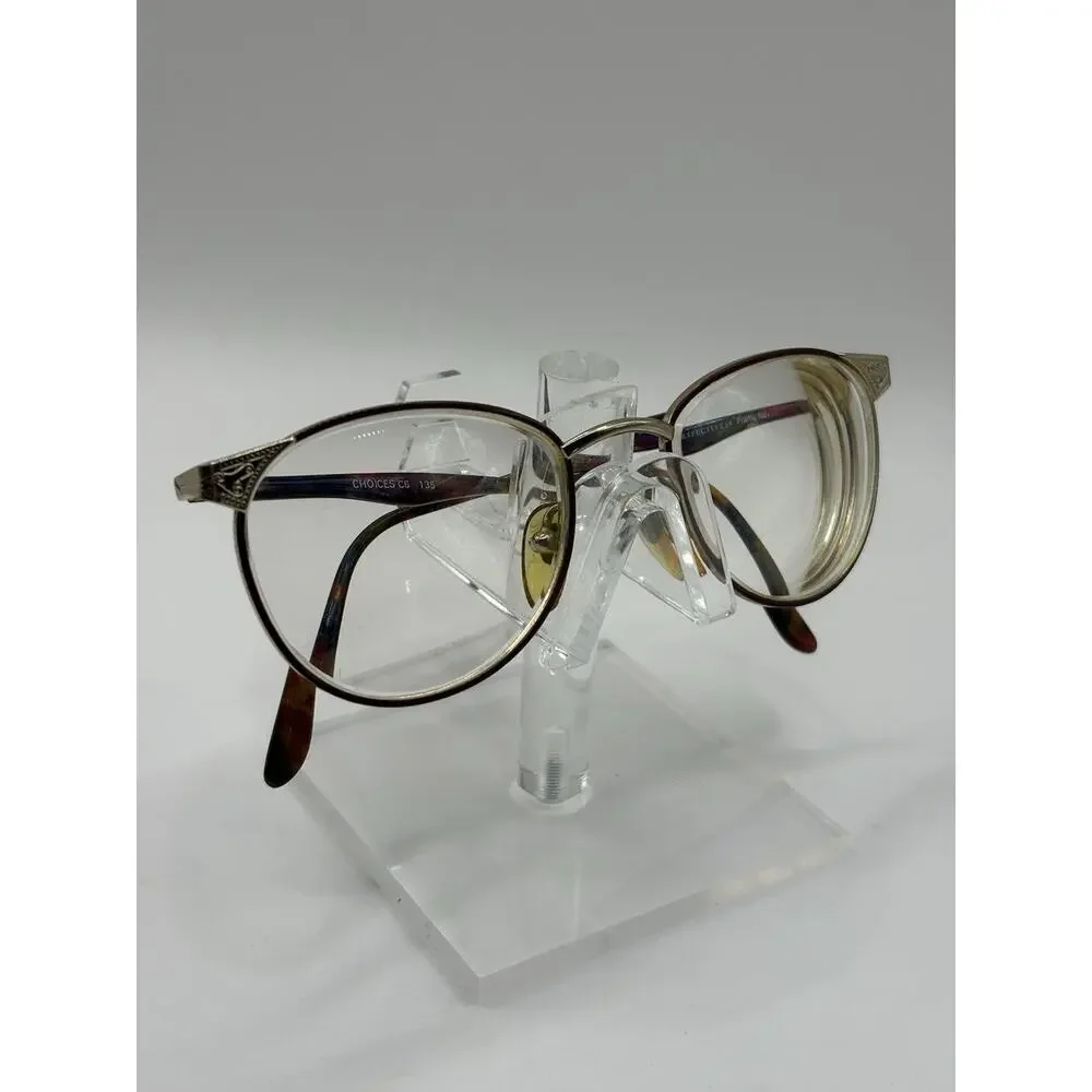 Vintage Christie Brinkley Perspectives Choices C6 Eyeglasses Italy 135mm Purple
